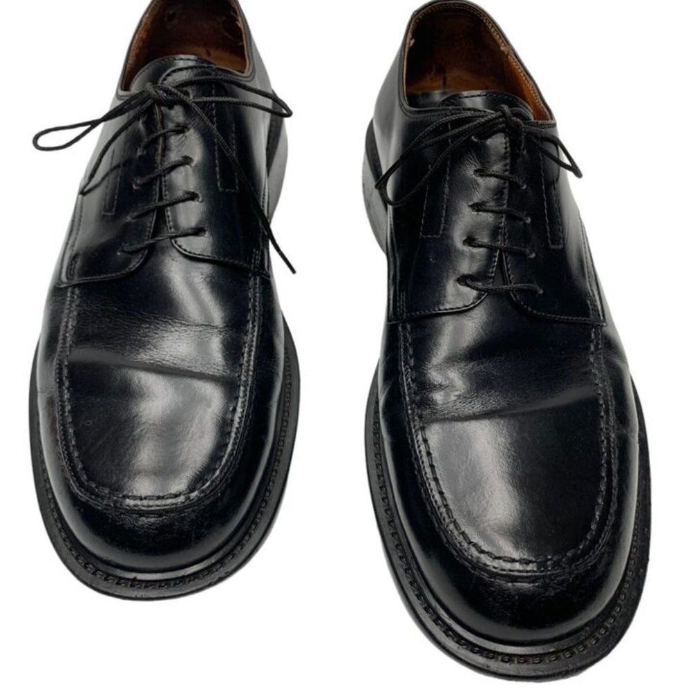 BANANA REPUBLIC Black Italian Leather Dress Oxfords